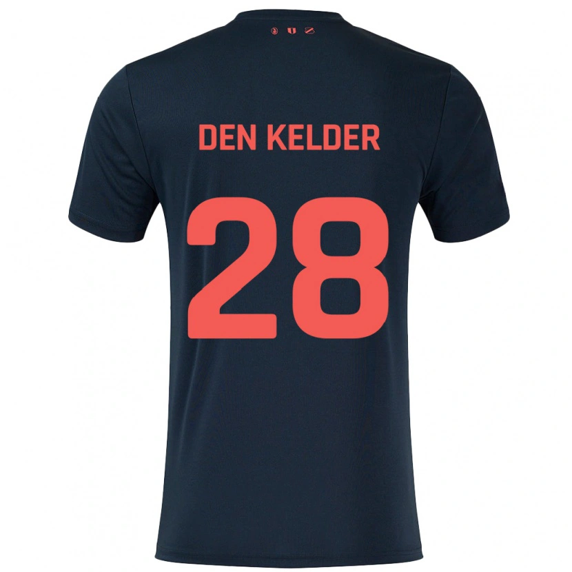Danxen Dame Gera Op Den Kelder #28 Svart Rød Bortetrøye Drakt Trøye 2024/25 Skjorter T-Skjorte