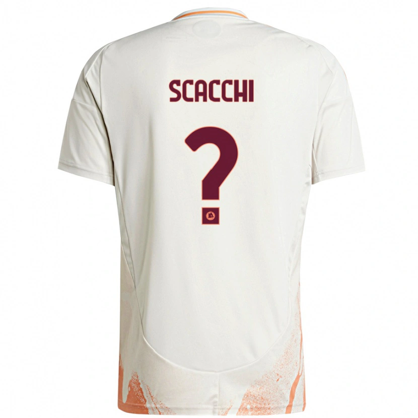 Danxen Dame Manuel Scacchi #0 Kremhvit Oransje Bortetrøye Drakt Trøye 2024/25 Skjorter T-Skjorte
