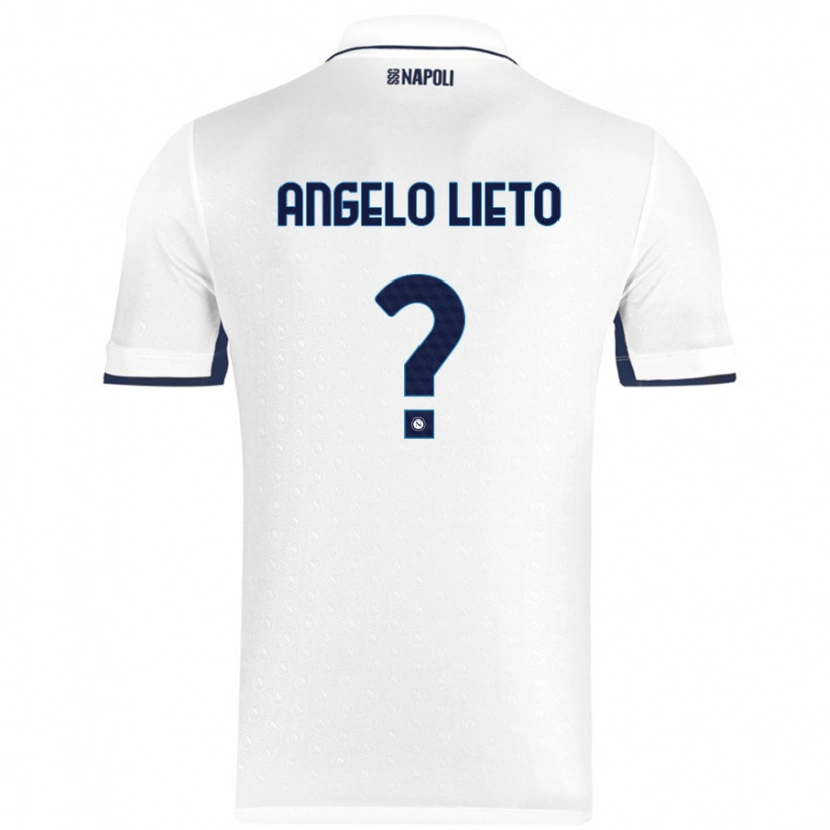 Danxen Dame Angelo Lieto #0 Hvit Kongeblå Bortetrøye Drakt Trøye 2024/25 Skjorter T-Skjorte
