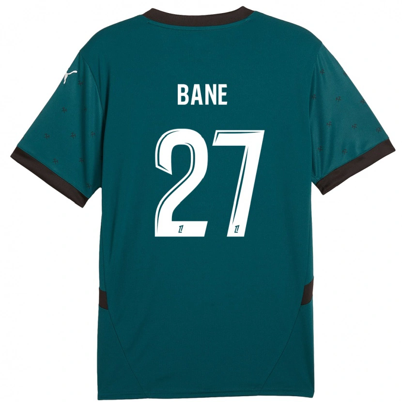 Danxen Dame Sidi Bane #27 Mørkegrønn Bortetrøye Drakt Trøye 2024/25 Skjorter T-Skjorte