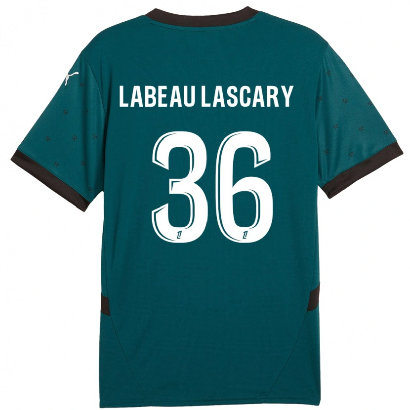 Danxen Dame Rémy Labeau Lascary #36 Mørkegrønn Bortetrøye Drakt Trøye 2024/25 Skjorter T-Skjorte
