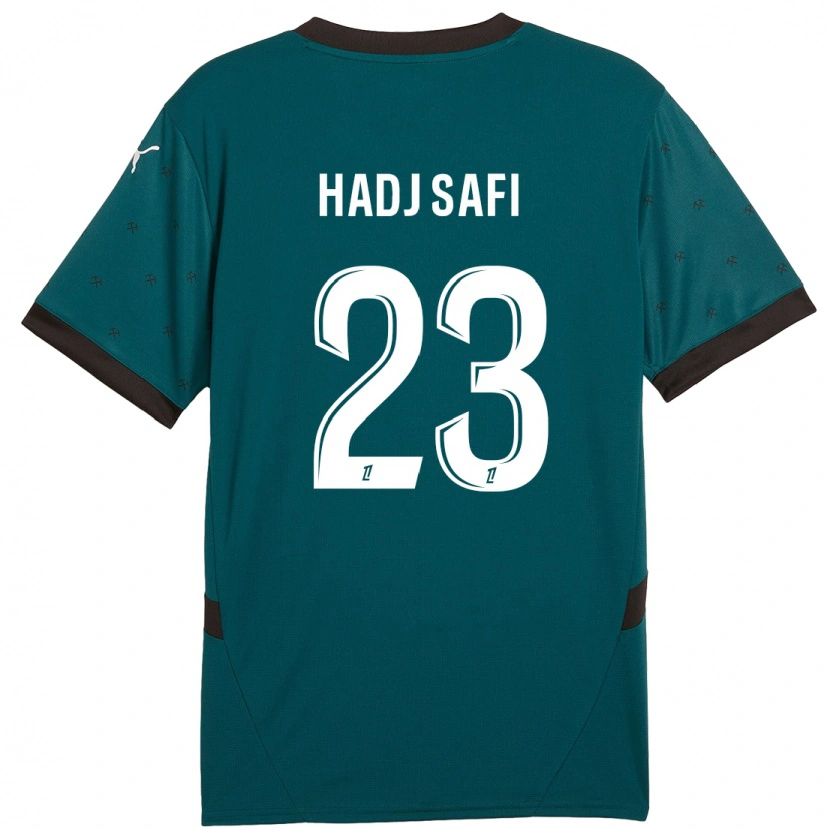 Danxen Dame Souhina Hadj Safi #23 Mørkegrønn Bortetrøye Drakt Trøye 2024/25 Skjorter T-Skjorte