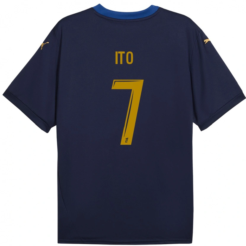 Danxen Dame Junya Ito #7 Marine Gull Bortetrøye Drakt Trøye 2024/25 Skjorter T-Skjorte