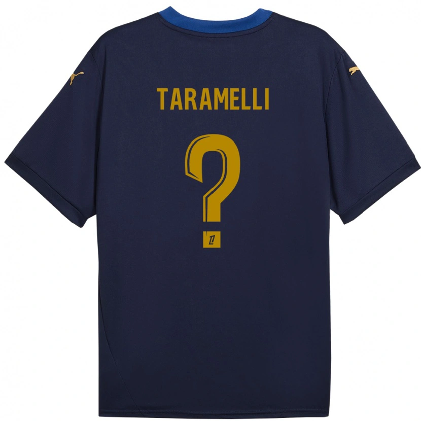 Danxen Dame Valentin Taramelli #0 Marine Gull Bortetrøye Drakt Trøye 2024/25 Skjorter T-Skjorte