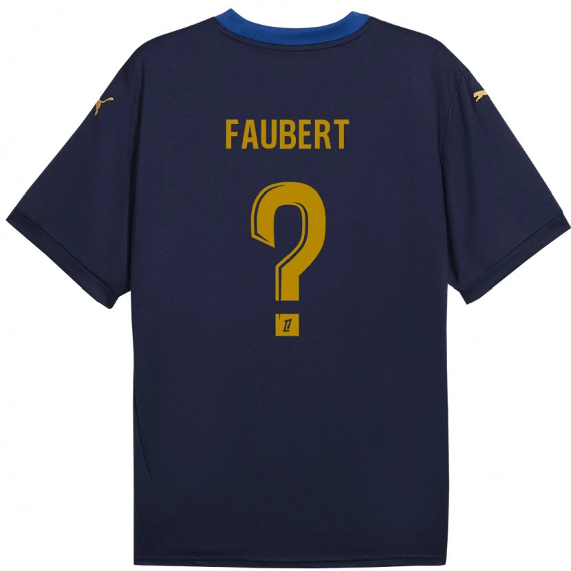 Danxen Dame Noam Faubert #0 Marine Gull Bortetrøye Drakt Trøye 2024/25 Skjorter T-Skjorte