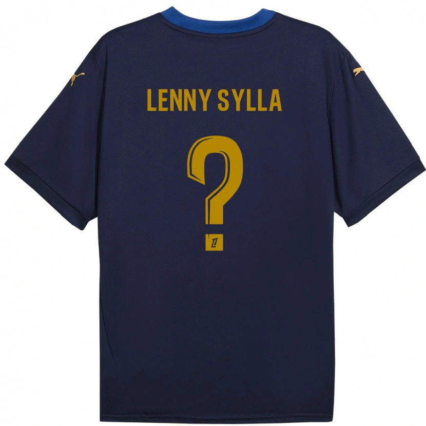 Danxen Dame Lenny Sylla #0 Marine Gull Bortetrøye Drakt Trøye 2024/25 Skjorter T-Skjorte