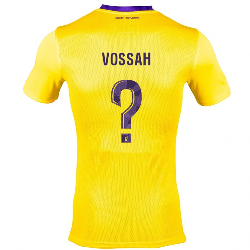 Danxen Dame Alexis Vossah #0 Gul Lilla Bortetrøye Drakt Trøye 2024/25 Skjorter T-Skjorte