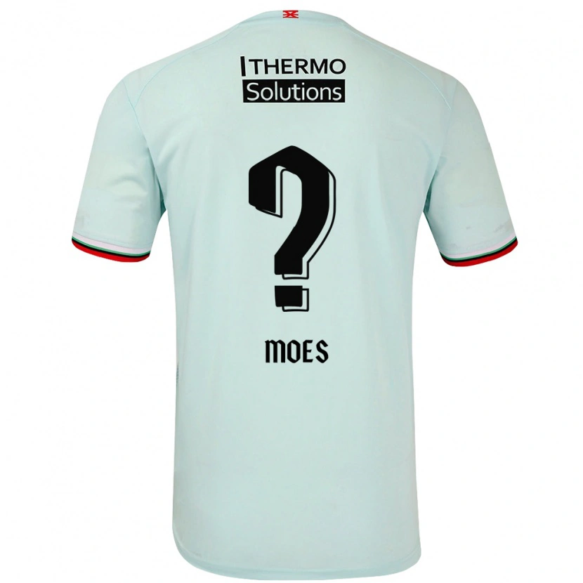 Danxen Dame Lucas Moes #0 Lysegrønn Bortetrøye Drakt Trøye 2024/25 Skjorter T-Skjorte