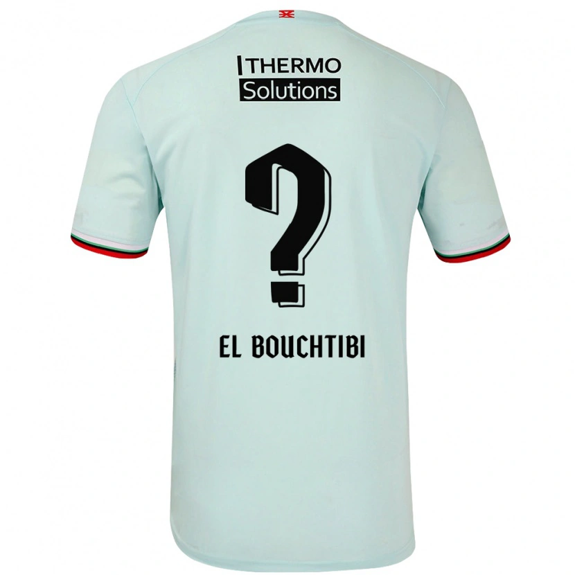 Danxen Dame Ilias El Bouchtibi #0 Lysegrønn Bortetrøye Drakt Trøye 2024/25 Skjorter T-Skjorte