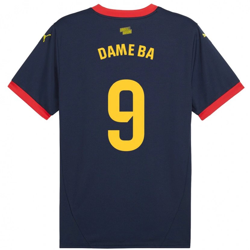 Danxen Dame Papa Dame Ba #9 Marine Rød Bortetrøye Drakt Trøye 2024/25 Skjorter T-Skjorte
