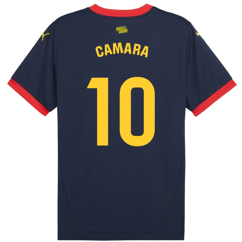 Danxen Dame Dawda Camara #10 Marine Rød Bortetrøye Drakt Trøye 2024/25 Skjorter T-Skjorte