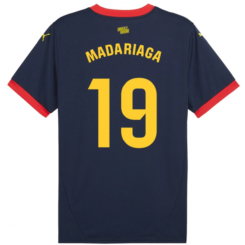 Danxen Dame Génesis Madariaga #19 Marine Rød Bortetrøye Drakt Trøye 2024/25 Skjorter T-Skjorte