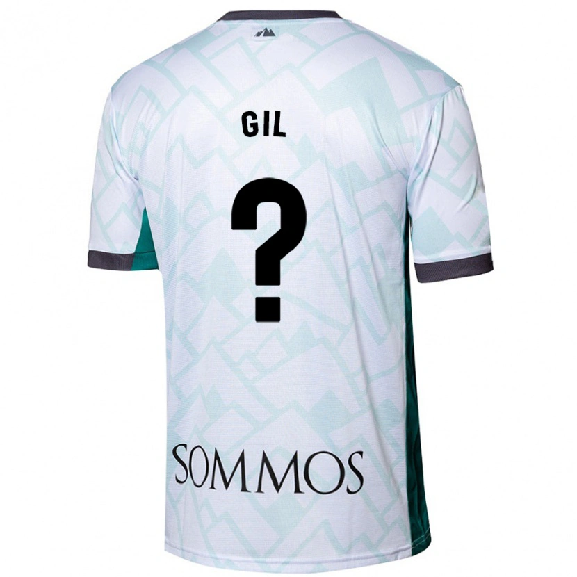 Danxen Dame Iker Gil #0 Hvit Grønn Bortetrøye Drakt Trøye 2024/25 Skjorter T-Skjorte