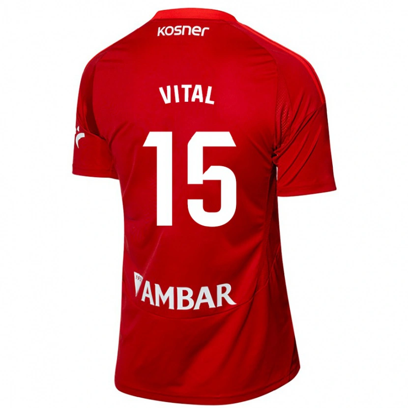 Danxen Dame Bernardo Vital #15 Hvit Blå Bortetrøye Drakt Trøye 2024/25 Skjorter T-Skjorte
