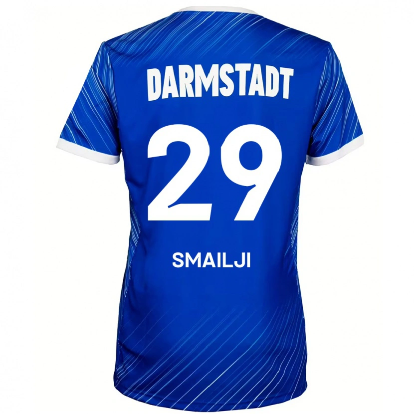 Danxen Barn Esad Smailji #29 Blå Hvit Hjemmetrøye Drakt Trøye 2024/25 Skjorter T-Skjorte