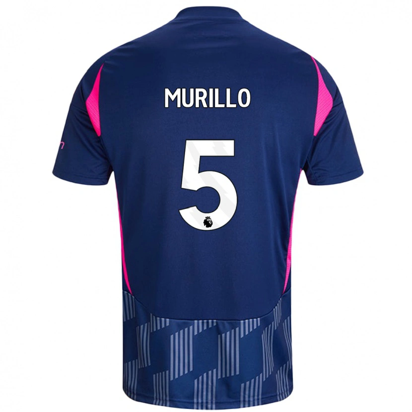 Danxen Barn Murillo #5 Kongeblå Rosa Bortetrøye Drakt Trøye 2024/25 Skjorter T-Skjorte