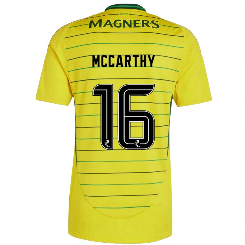 Danxen Barn James Mccarthy #16 Gul Bortetrøye Drakt Trøye 2024/25 Skjorter T-Skjorte