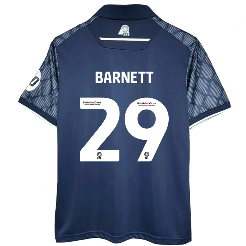Danxen Barn Ryan Barnett #29 Svart Bortetrøye Drakt Trøye 2024/25 Skjorter T-Skjorte