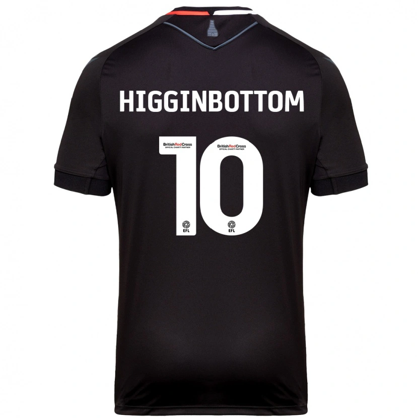 Danxen Barn Alice Higginbottom #10 Svart Bortetrøye Drakt Trøye 2024/25 Skjorter T-Skjorte