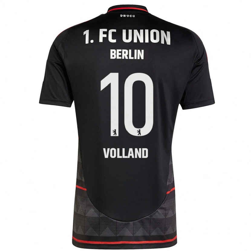 Danxen Barn Kevin Volland #10 Svart Bortetrøye Drakt Trøye 2024/25 Skjorter T-Skjorte