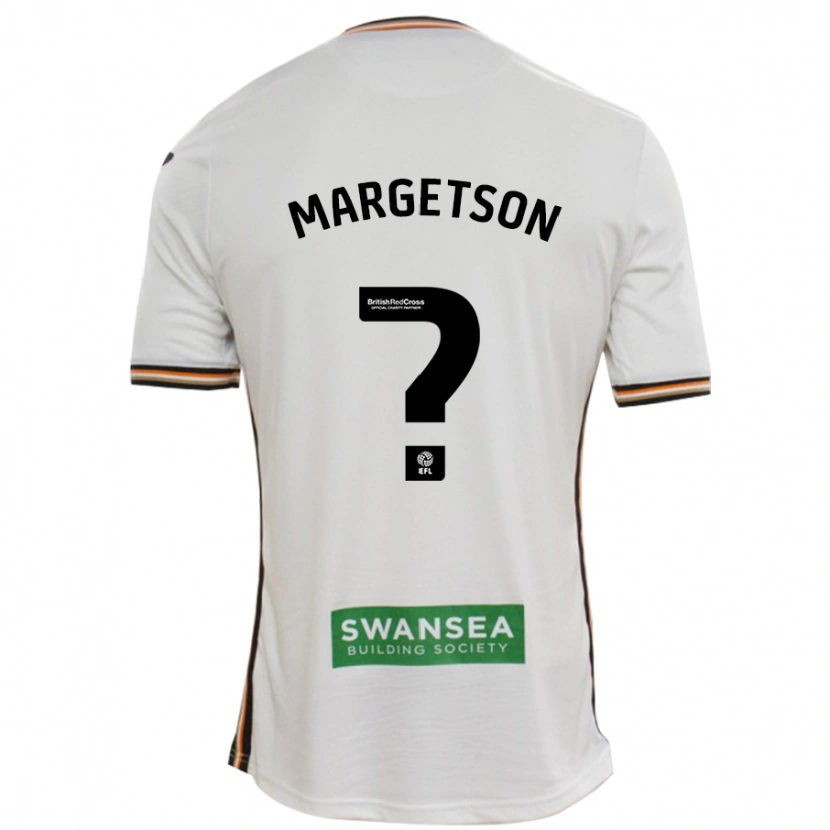 Danxen Mann Kit Margetson #0 Hvit Hjemmetrøye Drakt Trøye 2024/25 Skjorter T-Skjorte