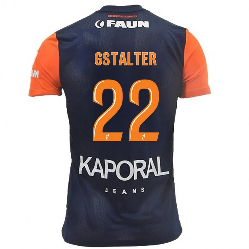 Danxen Mann Lola Gstalter #22 Marineblå Oransje Hjemmetrøye Drakt Trøye 2024/25 Skjorter T-Skjorte
