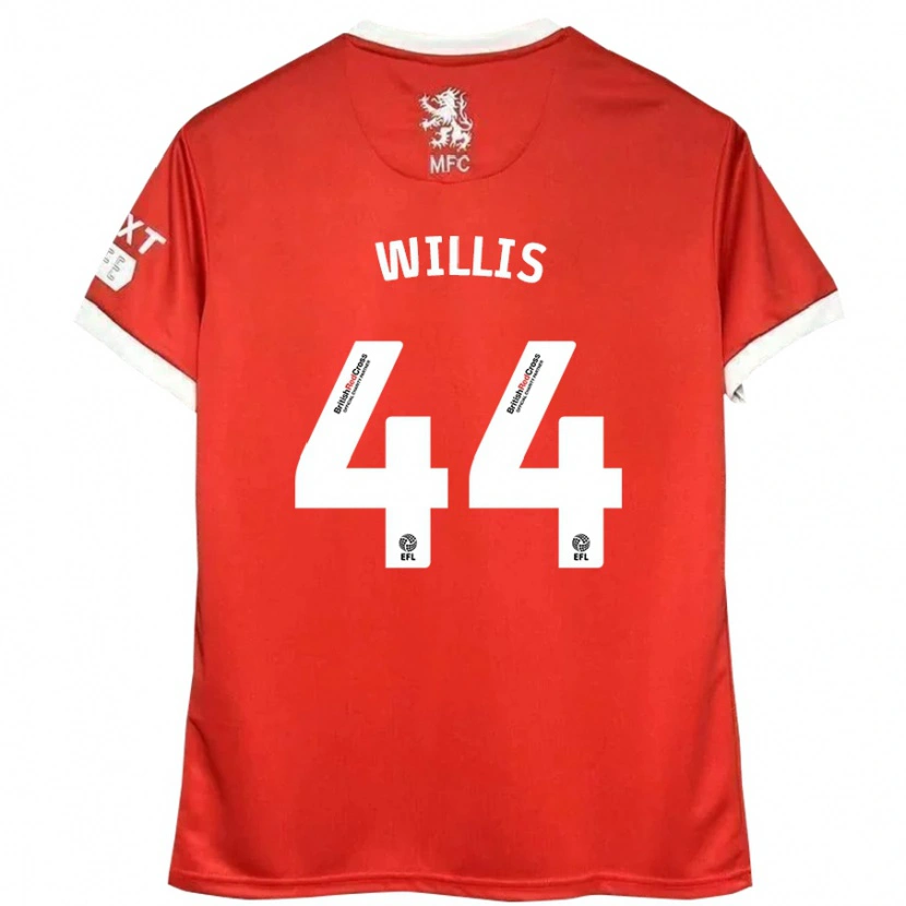 Danxen Mann Pharrell Willis #44 Rød Hvit Hjemmetrøye Drakt Trøye 2024/25 Skjorter T-Skjorte