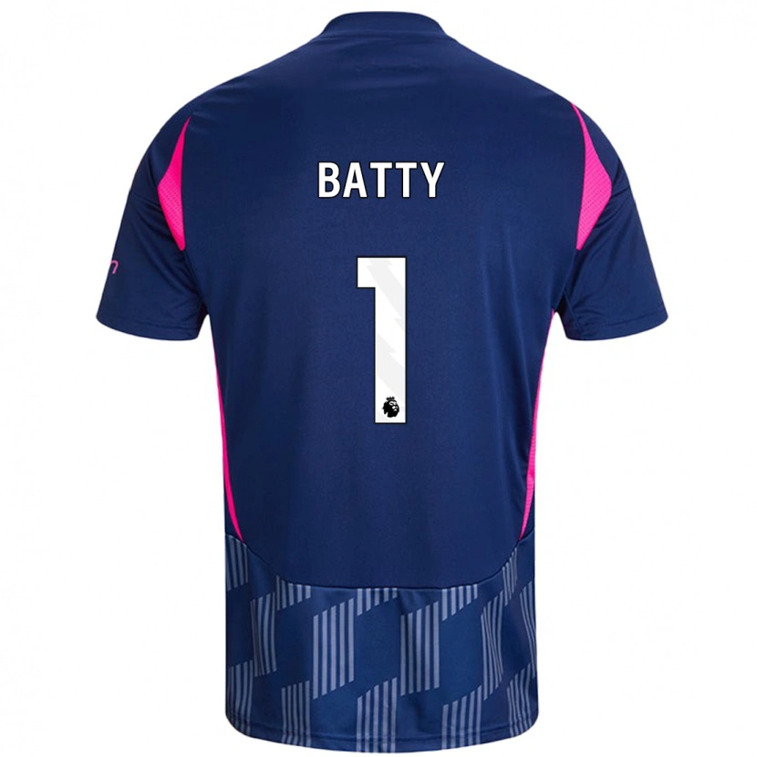 Danxen Mann Emily Batty #1 Kongeblå Rosa Bortetrøye Drakt Trøye 2024/25 Skjorter T-Skjorte