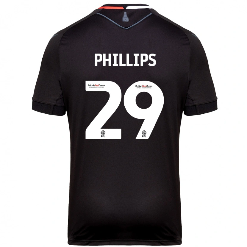 Danxen Mann D'margio Wright-Phillips #29 Svart Bortetrøye Drakt Trøye 2024/25 Skjorter T-Skjorte
