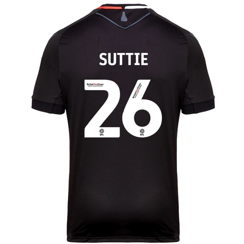 Danxen Mann Arabella Suttie #26 Svart Bortetrøye Drakt Trøye 2024/25 Skjorter T-Skjorte