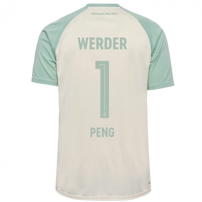 Danxen Mann Livia Peng #1 Off-White Lysegrønn Bortetrøye Drakt Trøye 2024/25 Skjorter T-Skjorte
