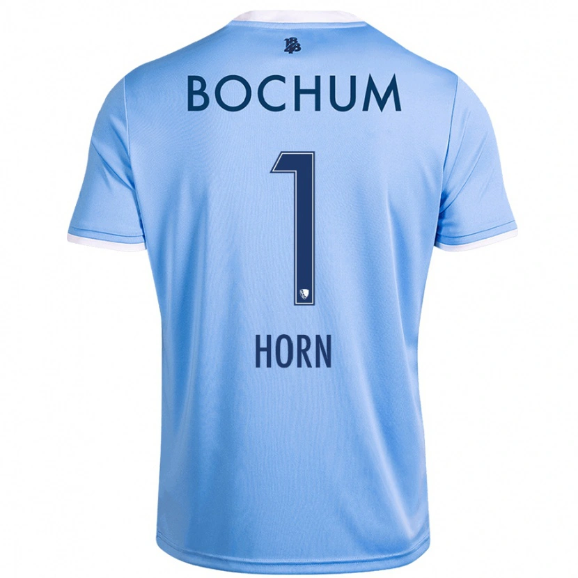 Danxen Mann Timo Horn #1 Himmelblå Bortetrøye Drakt Trøye 2024/25 Skjorter T-Skjorte