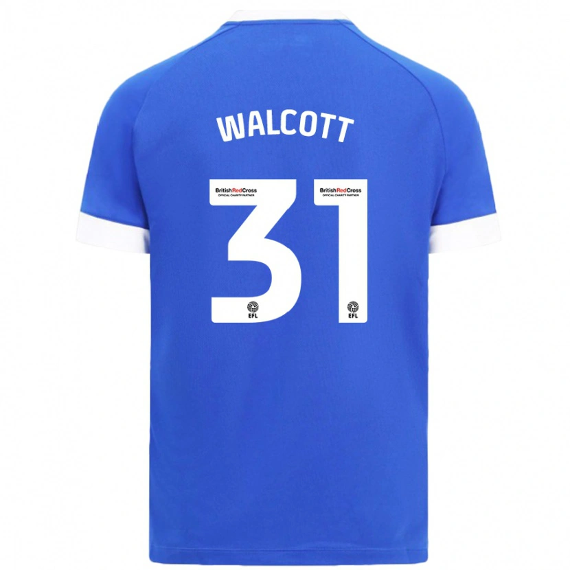 Danxen Dame Malachi Fagan-Walcott #31 Himmelblå Hjemmetrøye Drakt Trøye 2024/25 Skjorter T-Skjorte