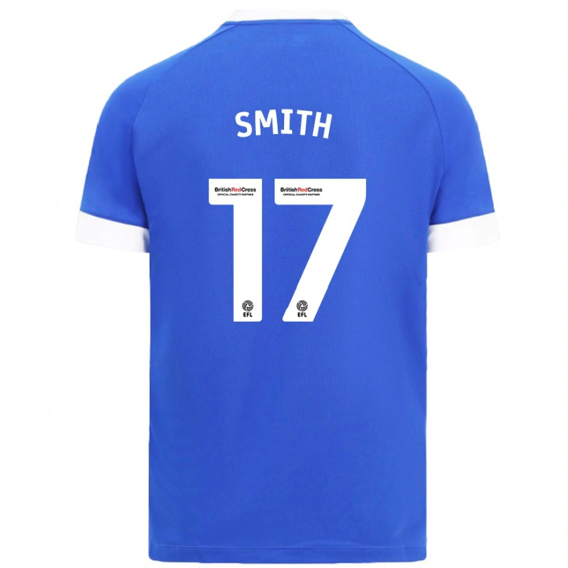 Danxen Dame Hollie Smith #17 Himmelblå Hjemmetrøye Drakt Trøye 2024/25 Skjorter T-Skjorte