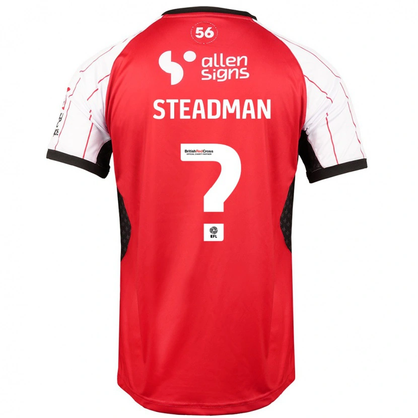 Danxen Dame Jodie Steadman #0 Hvit Hjemmetrøye Drakt Trøye 2024/25 Skjorter T-Skjorte