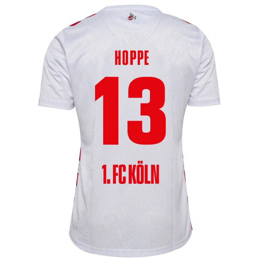 Danxen Dame Paula Hoppe #13 Hvit Rød Hjemmetrøye Drakt Trøye 2024/25 Skjorter T-Skjorte
