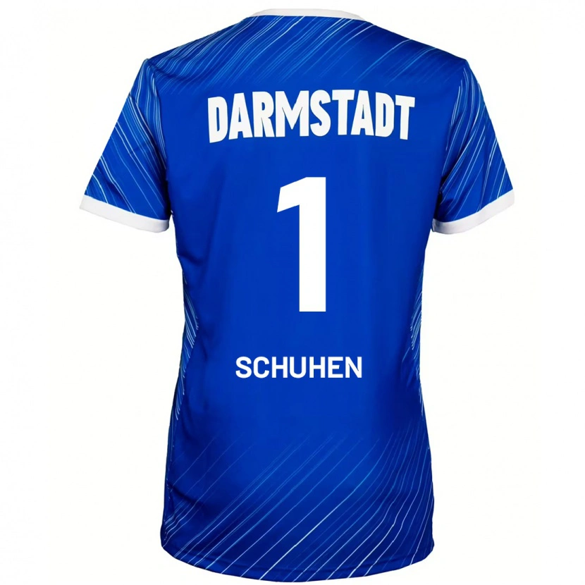 Danxen Dame Marcel Schuhen #1 Blå Hvit Hjemmetrøye Drakt Trøye 2024/25 Skjorter T-Skjorte