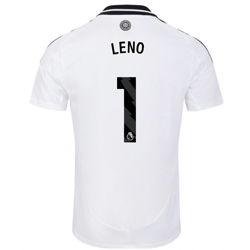 Danxen Dame Bernd Leno #1 Hvit Hjemmetrøye Drakt Trøye 2024/25 Skjorter T-Skjorte