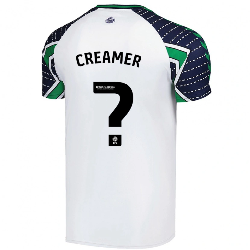 Danxen Dame Ben Creamer #0 Hvit Bortetrøye Drakt Trøye 2024/25 Skjorter T-Skjorte