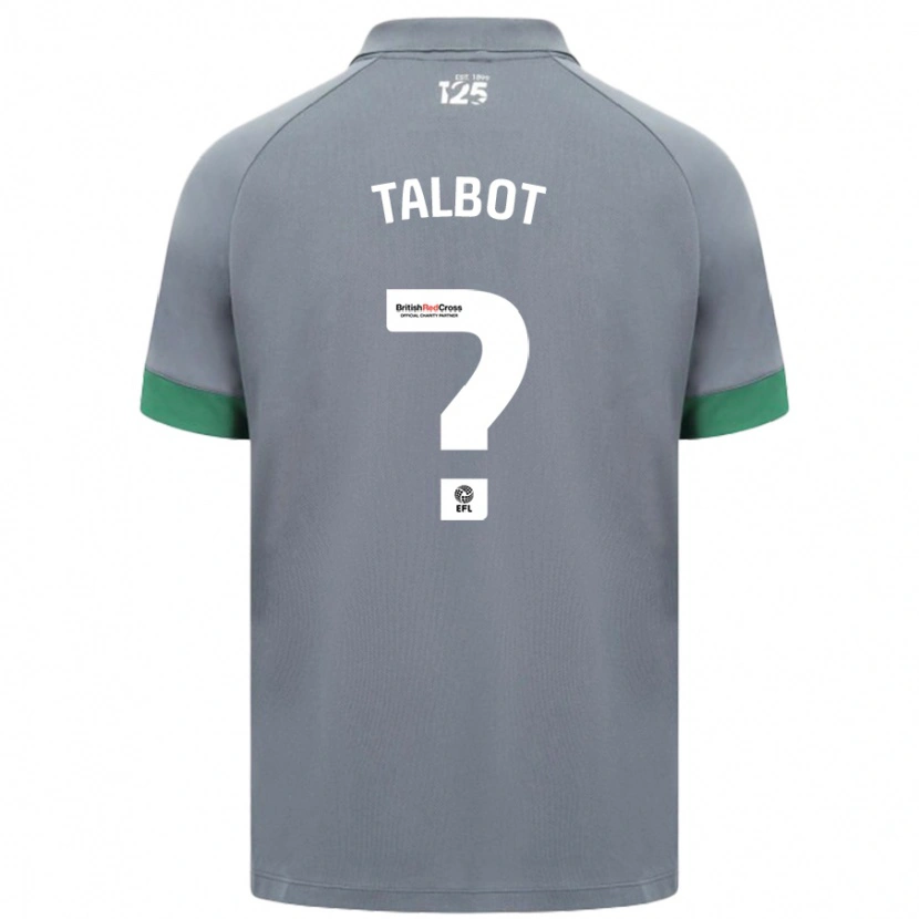 Danxen Dame Lennon Talbot #0 Mørkegrå Bortetrøye Drakt Trøye 2024/25 Skjorter T-Skjorte