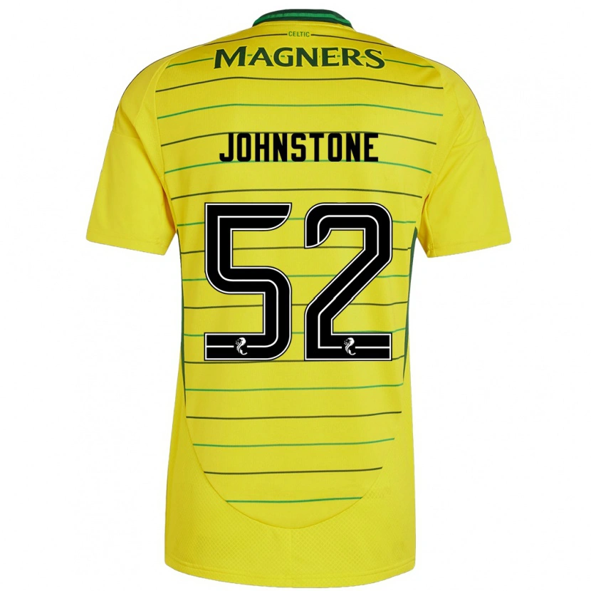 Danxen Dame Rachael Johnstone #52 Gul Bortetrøye Drakt Trøye 2024/25 Skjorter T-Skjorte