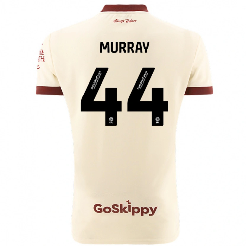 Danxen Dame Satara Murray #44 Kremhvit Bortetrøye Drakt Trøye 2024/25 Skjorter T-Skjorte