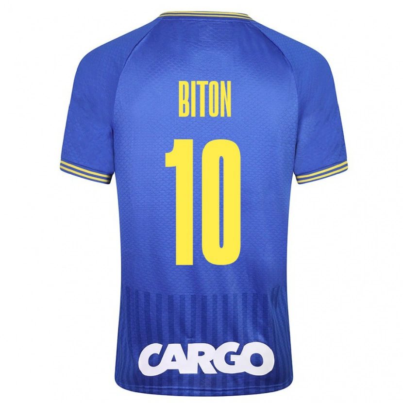 Danxen Dame Dan Biton #10 Hvit Bortetrøye Drakt Trøye 2024/25 Skjorter T-Skjorte