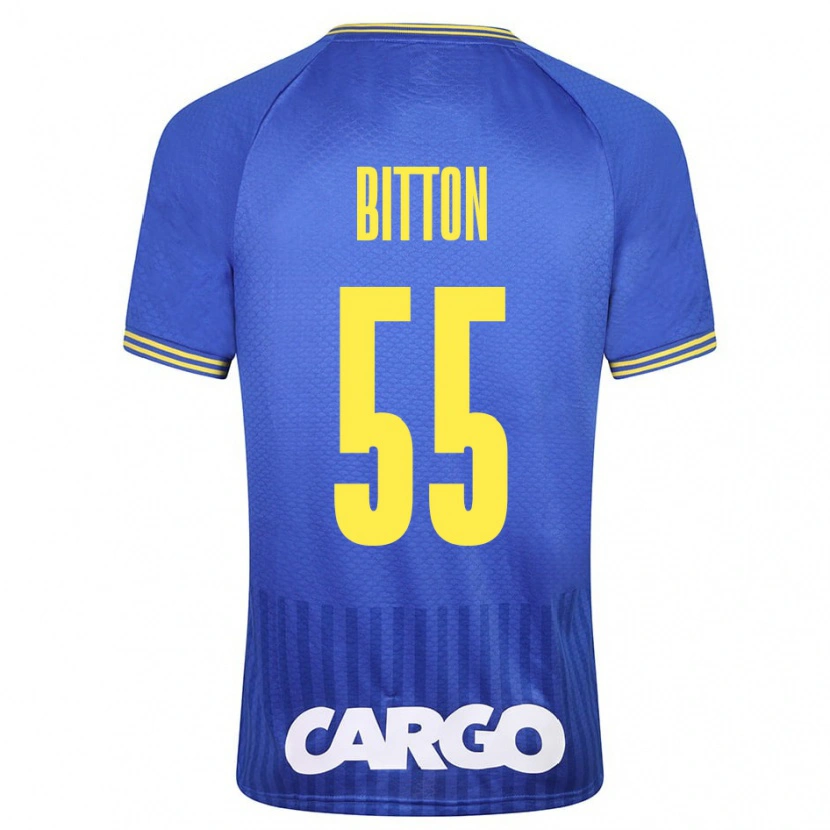 Danxen Dame Nir Bitton #55 Hvit Bortetrøye Drakt Trøye 2024/25 Skjorter T-Skjorte