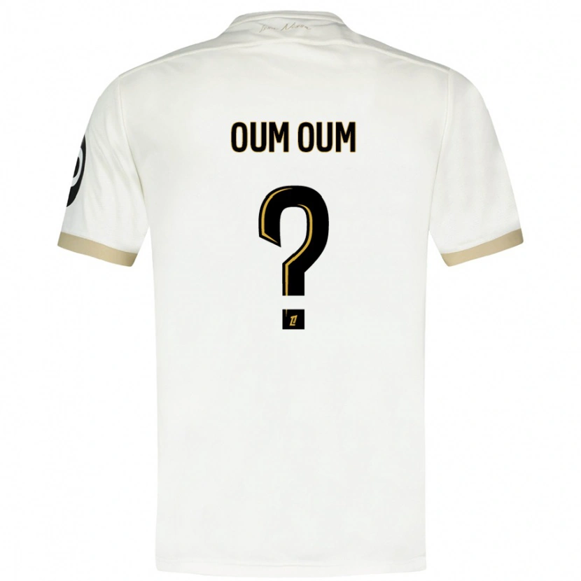 Danxen Dame Dorian Oum Oum #0 Hvitt Gull Bortetrøye Drakt Trøye 2024/25 Skjorter T-Skjorte