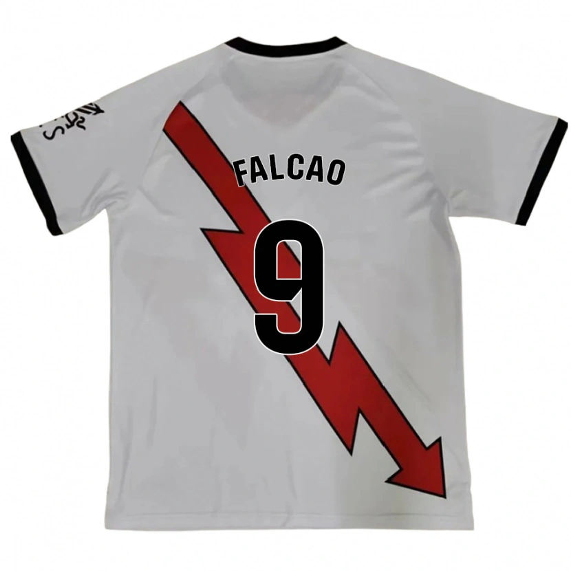 Danxen Dame Radamel Falcao #9 Rød Bortetrøye Drakt Trøye 2024/25 Skjorter T-Skjorte