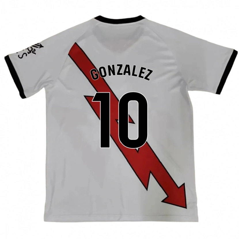 Danxen Dame Alba Gonzalez Perez #10 Rød Bortetrøye Drakt Trøye 2024/25 Skjorter T-Skjorte