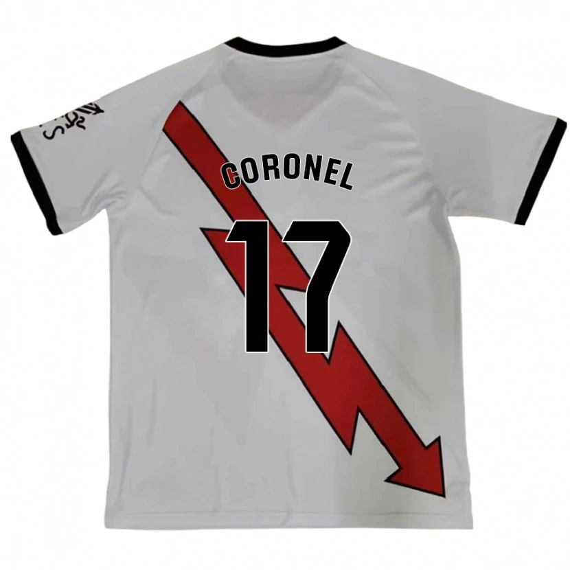Danxen Dame Mariela Del Carmen Coronel #17 Rød Bortetrøye Drakt Trøye 2024/25 Skjorter T-Skjorte