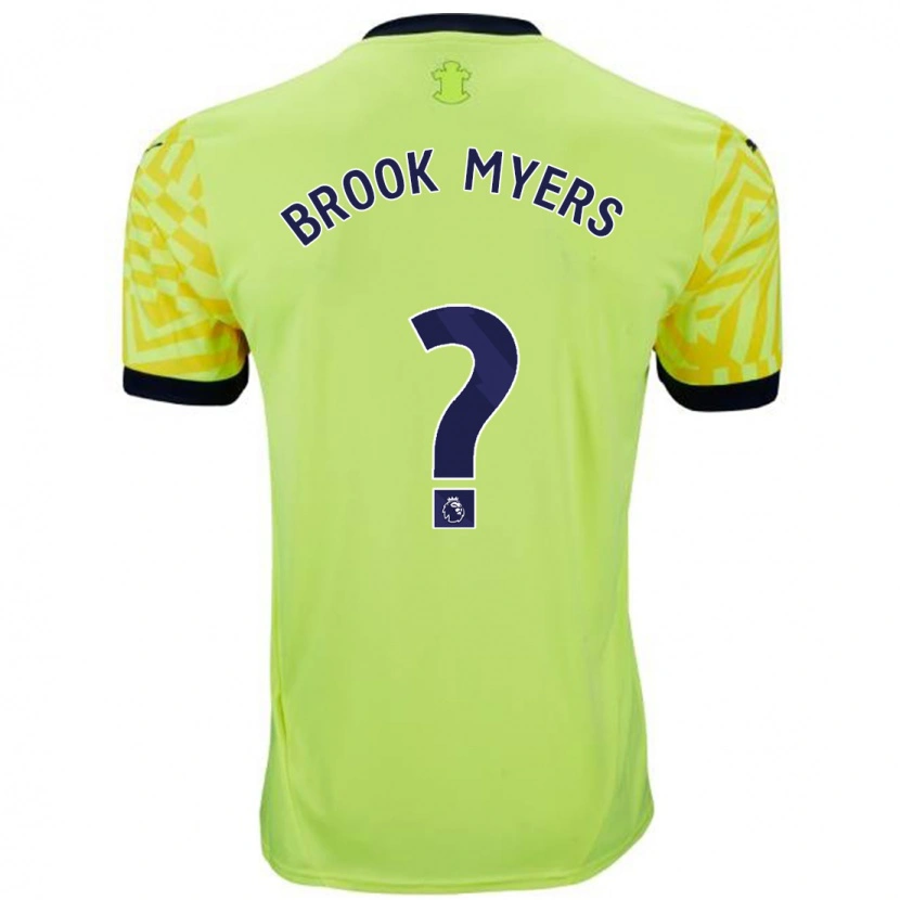 Danxen Dame Brook Myers #0 Gul Bortetrøye Drakt Trøye 2024/25 Skjorter T-Skjorte
