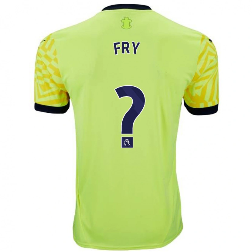 Danxen Dame Max Fry #0 Gul Bortetrøye Drakt Trøye 2024/25 Skjorter T-Skjorte